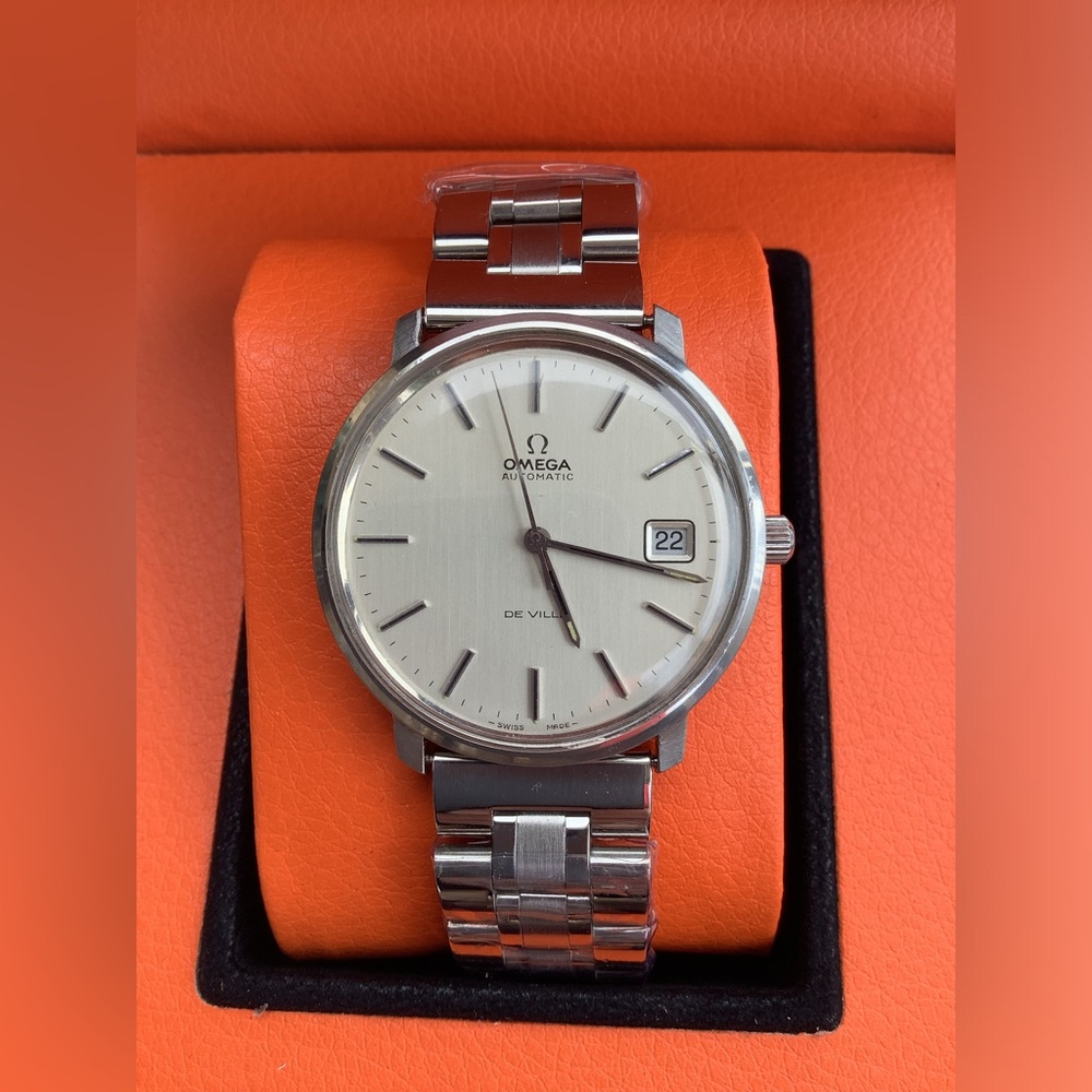 Omega De Ville Men's Stainless Steel Watch 🌟🌟🌟